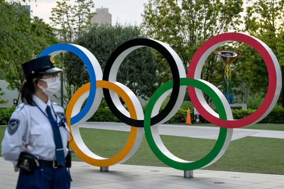 Die Olympischen Ringe in Tokio. (Bild: Getty Images)