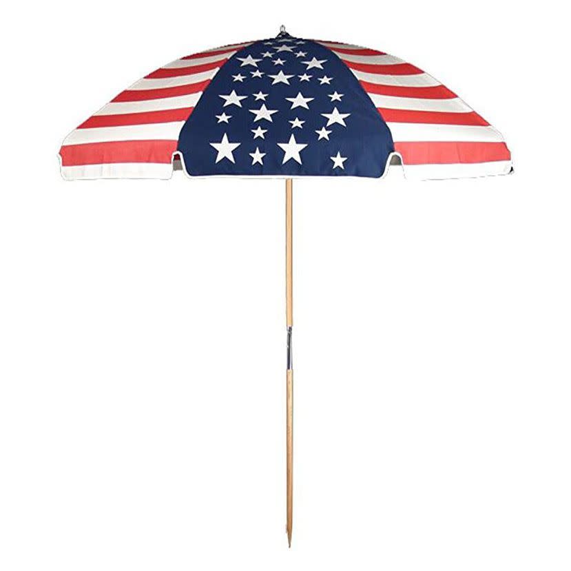 11) Steel Commercial Grade Beach Umbrella