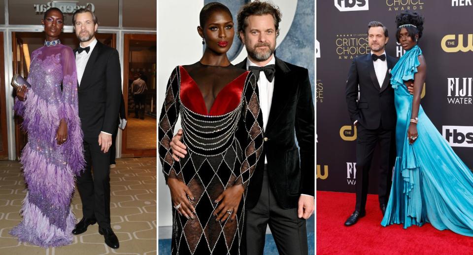  Jodie Turner-Smith and Joshua Jackson backstage during the EE BAFTA Film Awards 2023; attending the 2023 Vanity Fair Oscar Party and at the 7th Annual Critics Choice Awards at Fairmont Century Plaza 