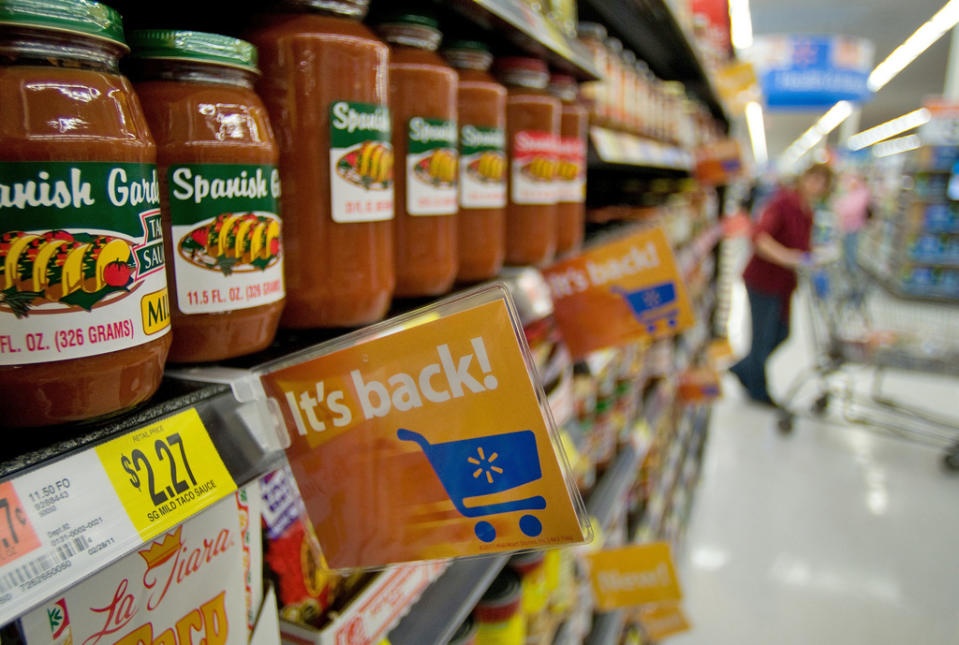 walmart shopping groceries