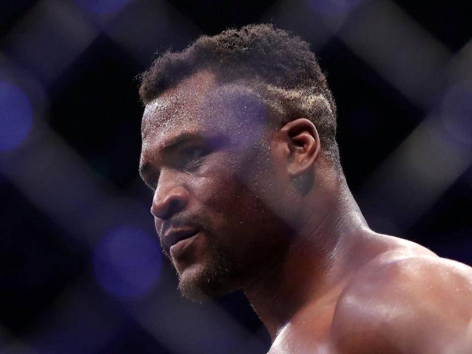 Francis Ngannou has alleged that UFC threatened to sue his agent  (Getty Images)