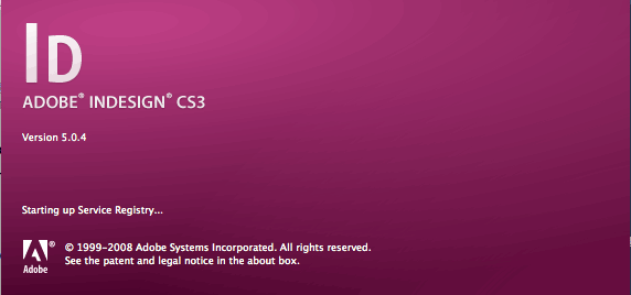 Adobe InDesign for CS3