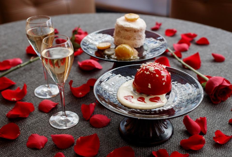 Chef Morgan Jarrett has created a special Valentine’s Day menu for the lucky lovebirds to enjoy at 1,250 feet. Tamara Beckwith/N.Y.Post