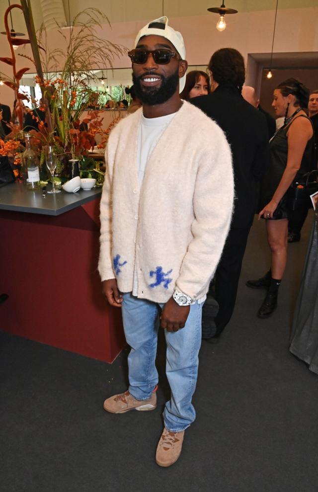 A guest is seen wearing Goyard bag during London Fashion Week Men's News  Photo - Getty Images