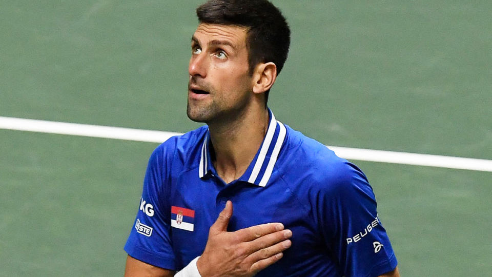 Novak Djokovic's vaccination status against Covid-19 remains unknown as the Australian Open draws closer.