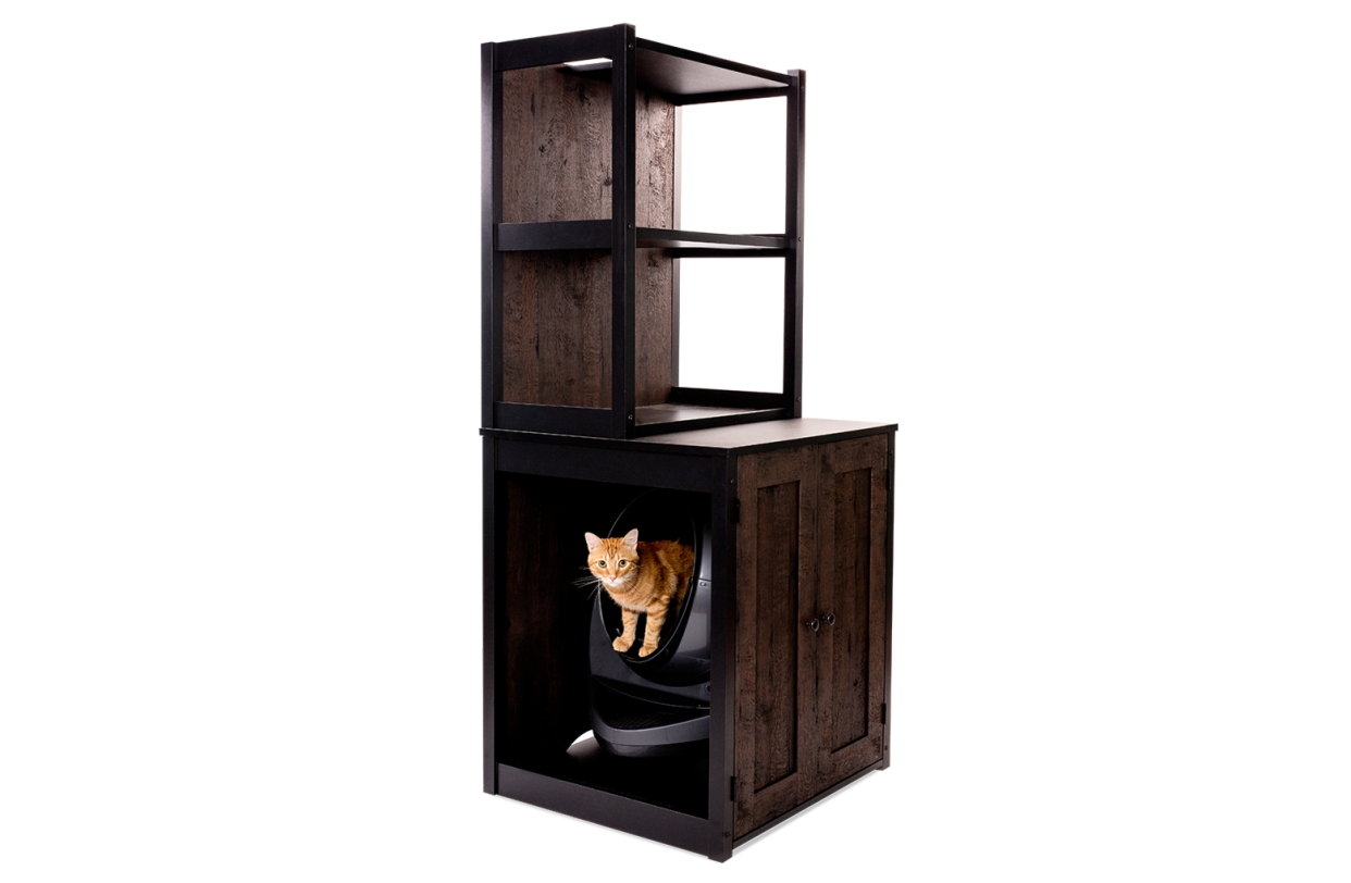 <p><a href="https://go.redirectingat.com?id=74968X1596630&url=https%3A%2F%2Fwww.litter-robot.com%2Fcat-furniture%2Fcoffee-oak-storage-cabinet.html&sref=https%3A%2F%2Fwww.cosmopolitan.com%2Flifestyle%2Fg44106762%2Fbest-cat-litter-box-furniture%2F" rel="nofollow noopener" target="_blank" data-ylk="slk:Shop Now;elm:context_link;itc:0;sec:content-canvas" class="link rapid-noclick-resp">Shop Now</a></p><p>Litter Box Storage Cabinet</p><p>$374.00</p><p>litter-robot.com</p><span class="copyright">Litter Robot</span>