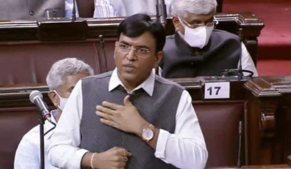 Union Health Minister addresses Rajya Sabha