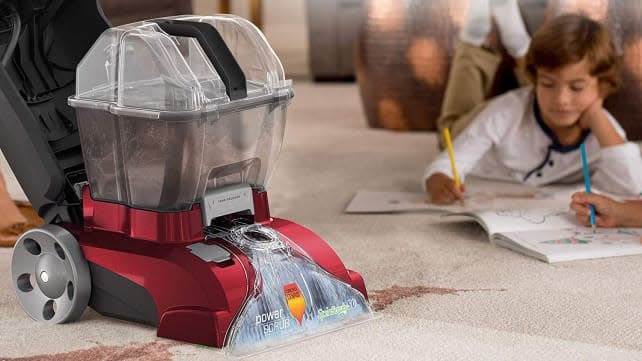 This carpet clean will get tough stains out quickly.