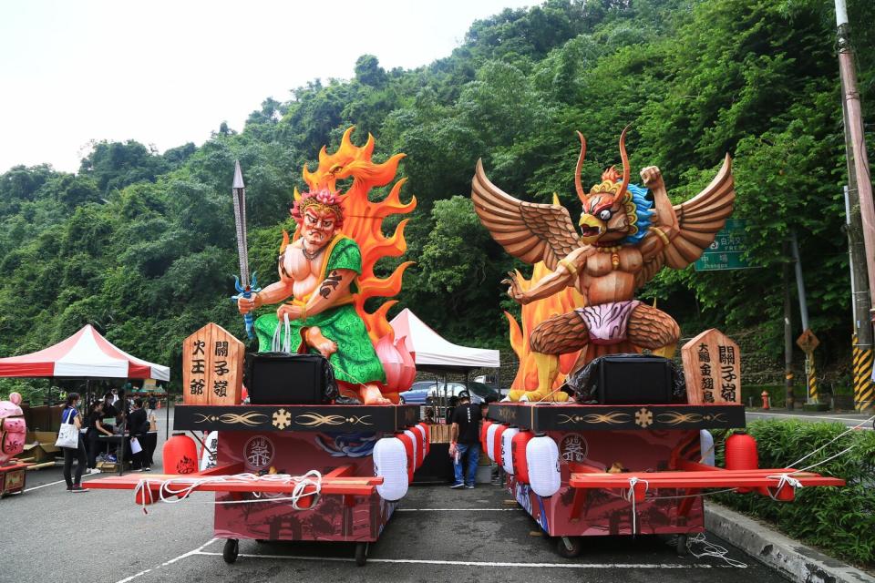 夜祭巡型大型花燈。   圖：台南市觀光旅遊局/提供