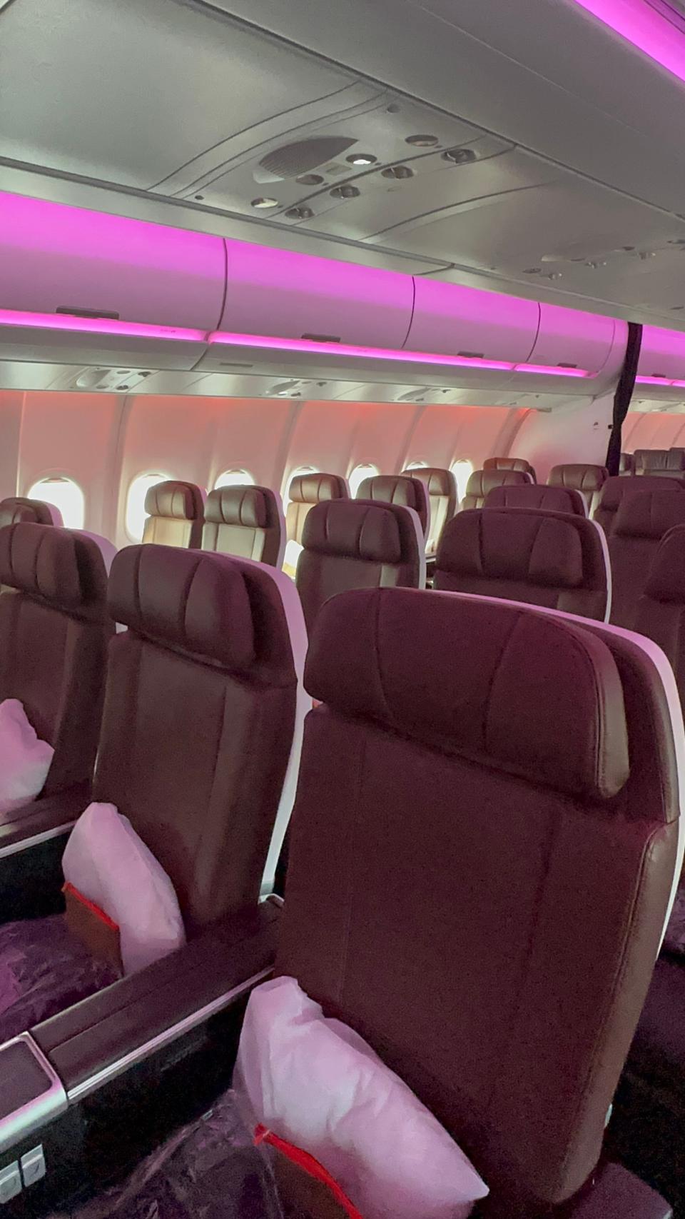 Premium Class on Virgin Atlantic, Dan Koday, " I was one of the first people to see Virgin Atlantic's newest aircraft that will fly between NYC and London."