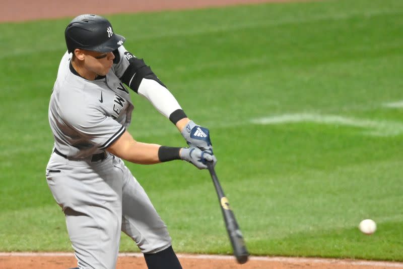 MLB: New York Yankees at Cleveland Indians