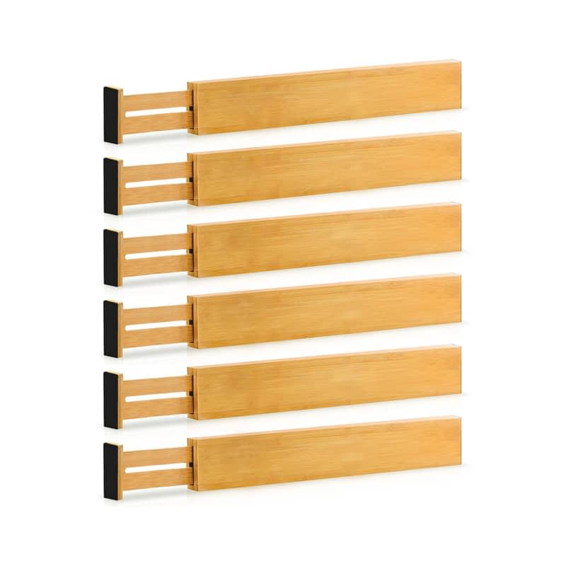 Large Bamboo Drawer Dividers