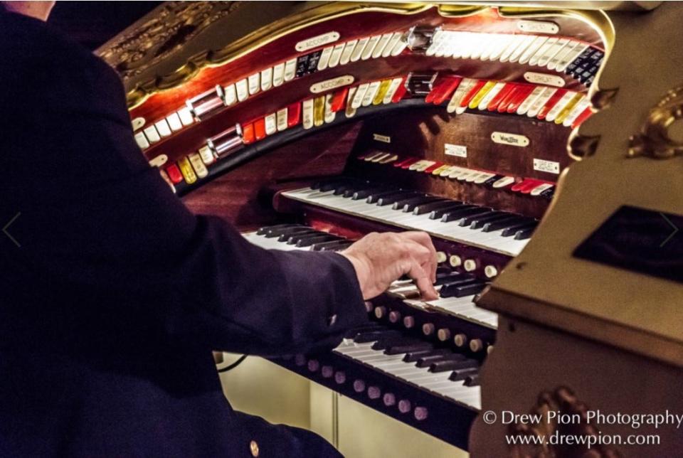 The historic Wurlitzer theater organ at the Zeiterion Performing Arts Center in New Bedford is one of only four in New England that is still being played in its original location.