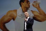 <p>No. 8 (tie): Amazon CEO Jeff Bezos<br>CEO approval rating: 95 per cent<br>(Business Insider) </p>