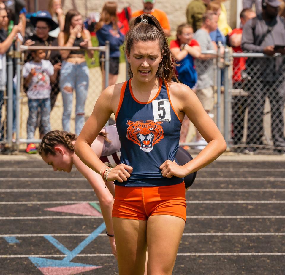 Galion's Zaynah Tate is seeded 16th in the 800-meter run this weekend at the state meet.