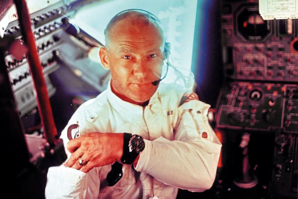 US astronaut Buzz Aldrin in 1969 (AFP/Getty Images)