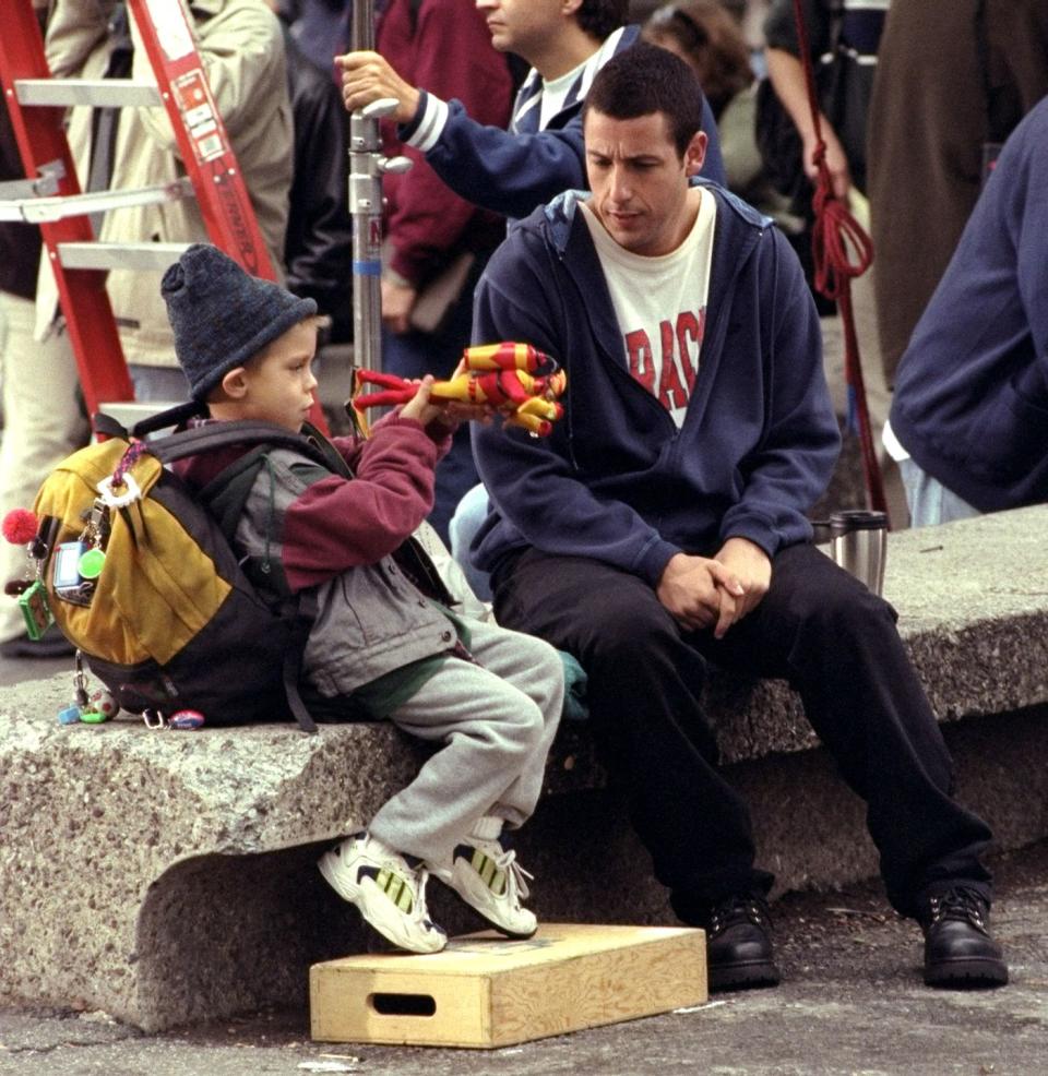 1998: On the Set of 'Big Daddy'