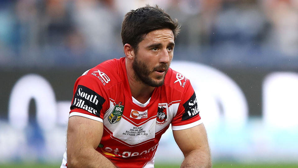 Ben Hunt had to seek professional help for his mental health battles. Pic: Getty