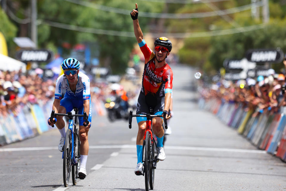 衝刺階段強壓對手畢爾包生涯首度參與環澳就跑出佳作。Sprint Cycling提供