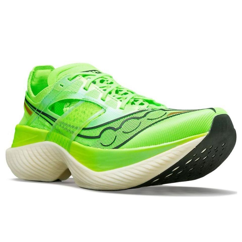 <p><a href="https://go.redirectingat.com?id=74968X1596630&url=https%3A%2F%2Fwww.zappos.com%2Fp%2Fsaucony-endorphin-elite-light-pink%2Fproduct%2F9824675&sref=https%3A%2F%2Fwww.runnersworld.com%2Fgear%2Fa45752392%2F2023-nyc-marathon-fastest-shoes%2F" rel="nofollow noopener" target="_blank" data-ylk="slk:Shop Now;elm:context_link;itc:0;sec:content-canvas" class="link ">Shop Now</a></p><p>Endorphin Elite</p><p>zappos.com</p><p>$274.95</p>