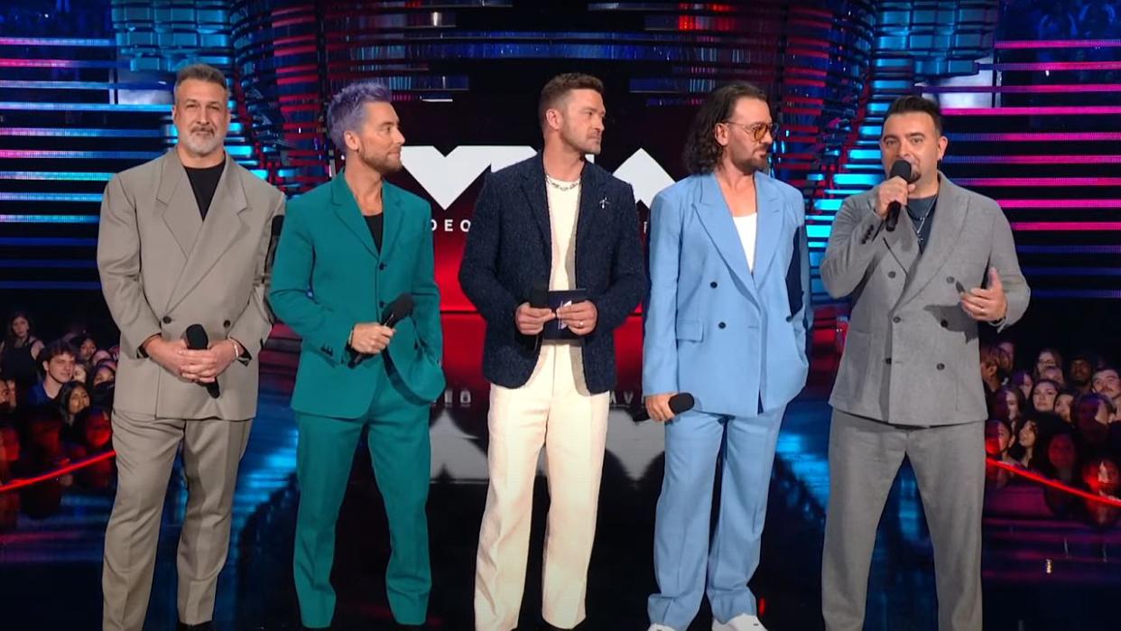  NSYNC at 2023 VMAs 