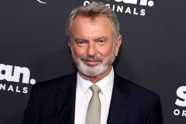 <p>Brendon Thorne/Getty</p> Sam Neill on March 23, 2023