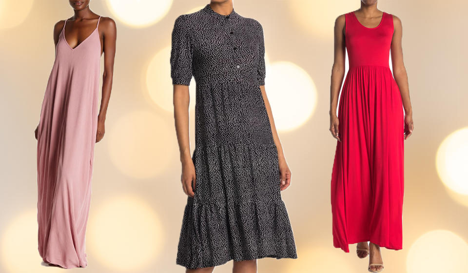 Save big on frocks of all styles. (Photo: Nordstrom Rack)