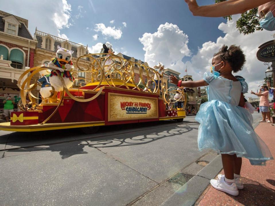 Disney World Halloween parade