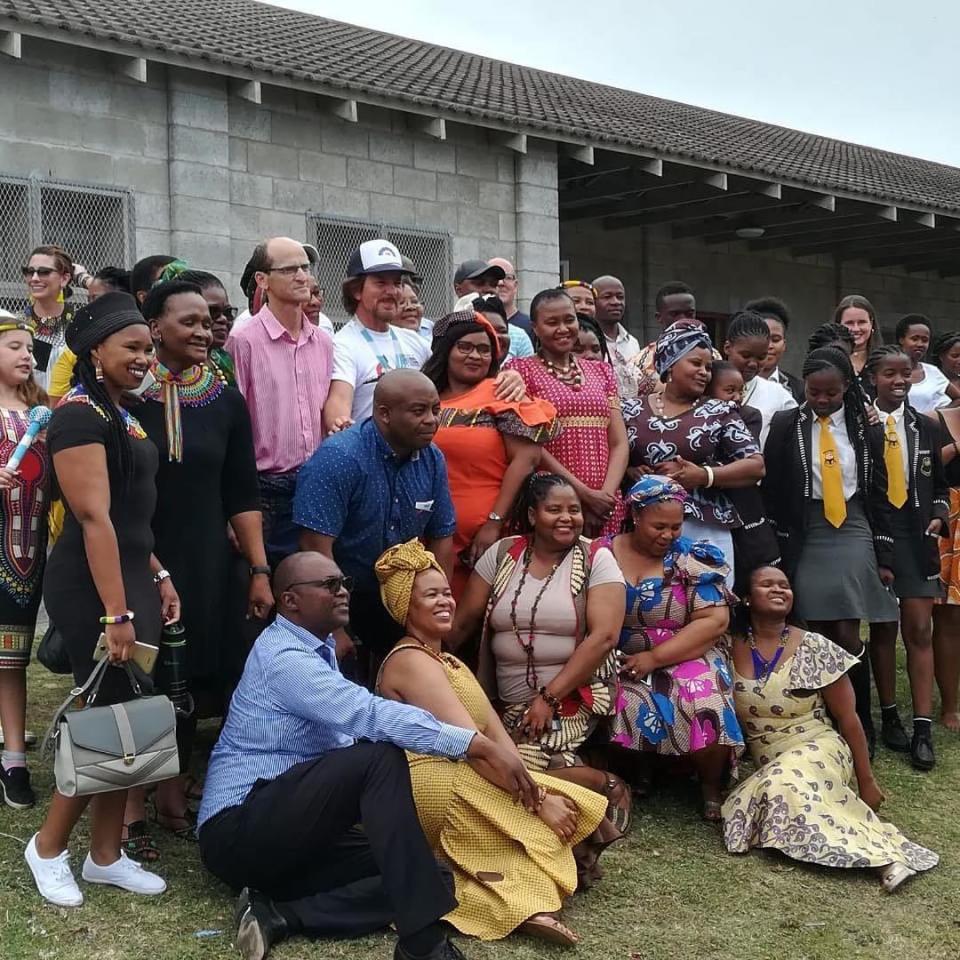 More than 10 years after recording The Molo Sessions, the Pearl Jam frontman met up with The Walmer High School Choir of South Africa.