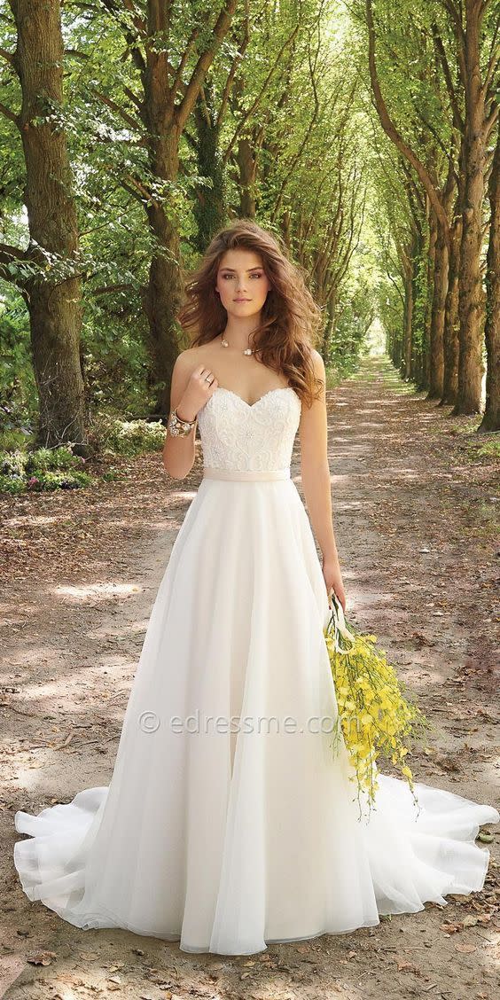 This Stella York design is also getting a lot of attention from brides-to-be.