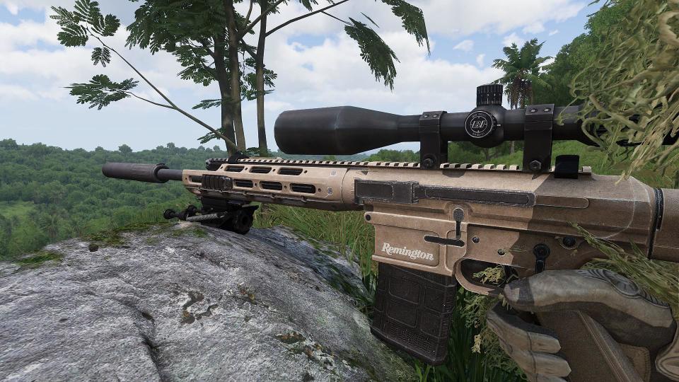 <em>The RSASS was restricted to military and law enforcement sales, but was still known and popular in civilian gamer and gun circles (reddit.com/H3VR)</em>