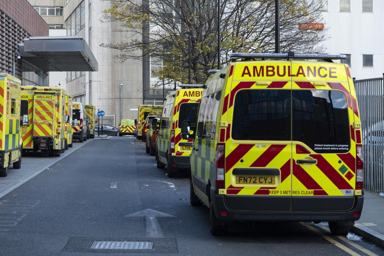 Labour has promised to reduce NHS waiting times. (Getty)