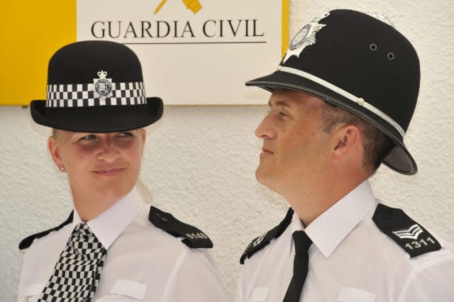 UK police visit Balearic islands