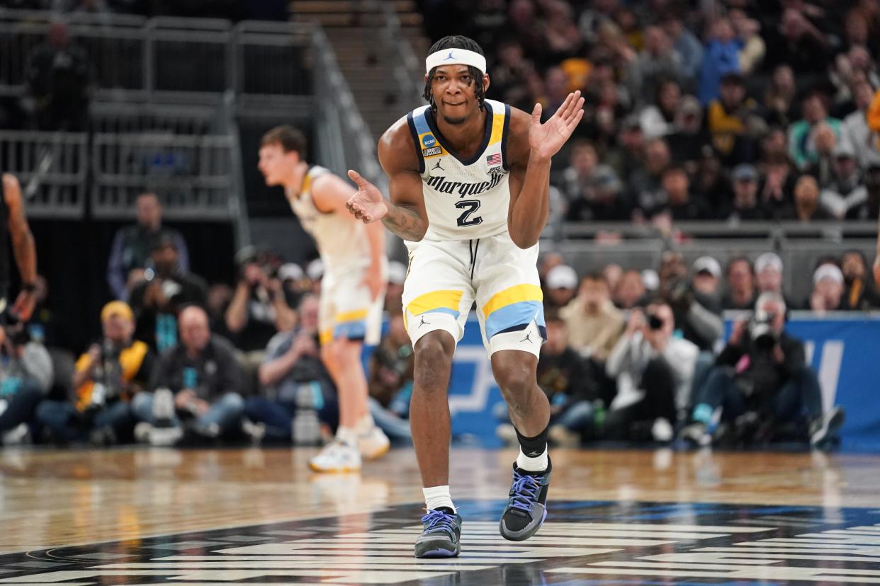 Marquette guard Chase Ross is coming off a second-round performance in which he had 12 points, five rebounds, two blocks, two steals and made the go-ahead three-pointer against Colorado.