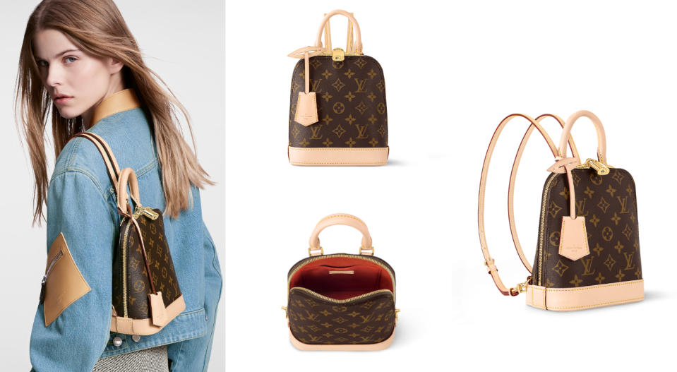 Louis Vuitton新款老花包推薦：Alma 背包，NT$84,500！圖片來源：Louis Vuitton