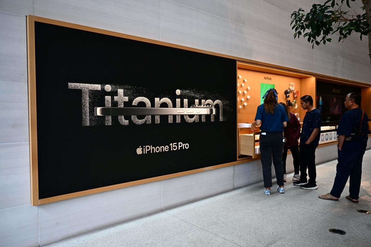 How much titanium is in the iPhone 15 Pro?  Actually, according to the YouTube video, a very small amount