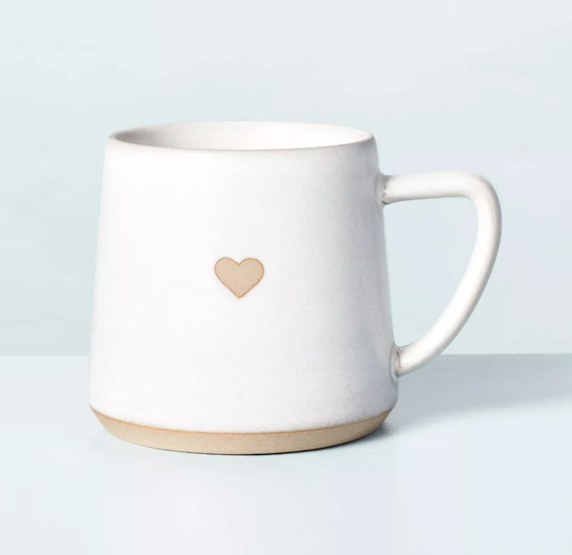 Hearth & Hand with Magnolia Stoneware Heart Mug
