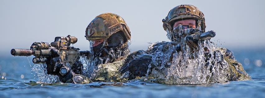 Danish Frømandskorpset operators divers