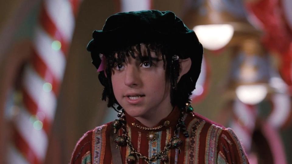 bernard the elf from the santa clause classic christmas movie