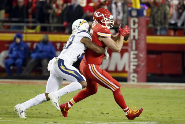 Watch Derwin James body slam Travis Kelce in Week 2 on Thursday