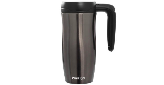 Contigo 16 Oz. Autoseal Vacuum-insulated Stainless Steel Handled Travel Mug  : Target