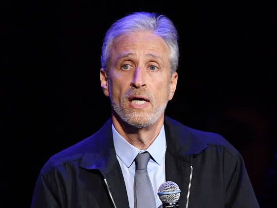 Jon Stewart during the 13th annual Stand Up for Heroes benefit on 4 November 2019 in New York City (Mike Coppola/Getty Images for The Bob Woodruff Foundation)