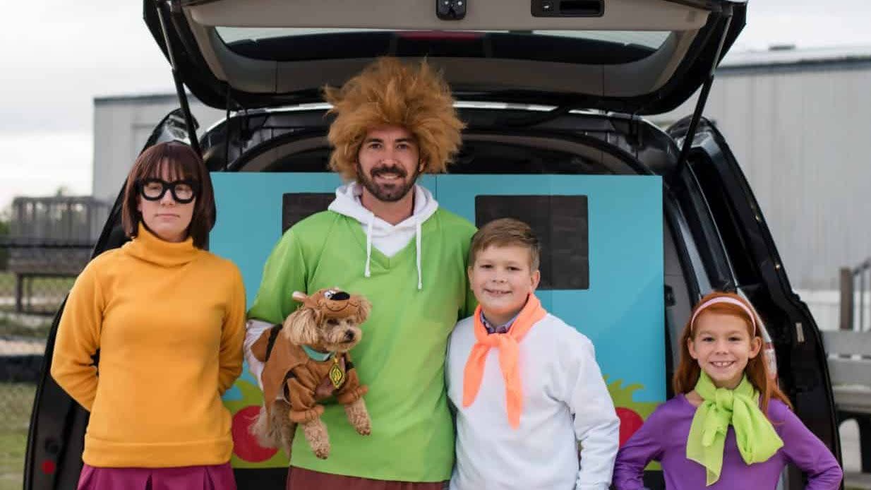 trunk or treat ideas scooby doo