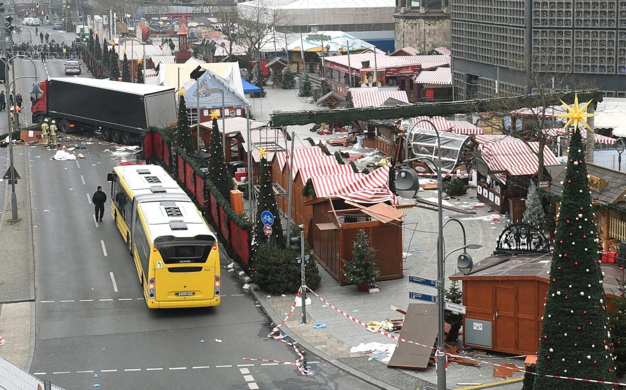 Germany has previously suffered IS-inspired attacks, including a deadly truck rampage through a Berlin Christmas market in December 2016