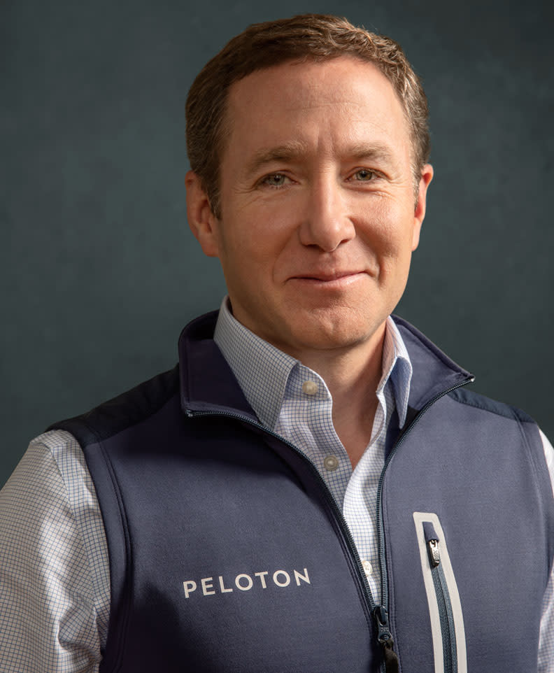 Peloton執行長約翰．佛雷（John Foley）。Peloton官網