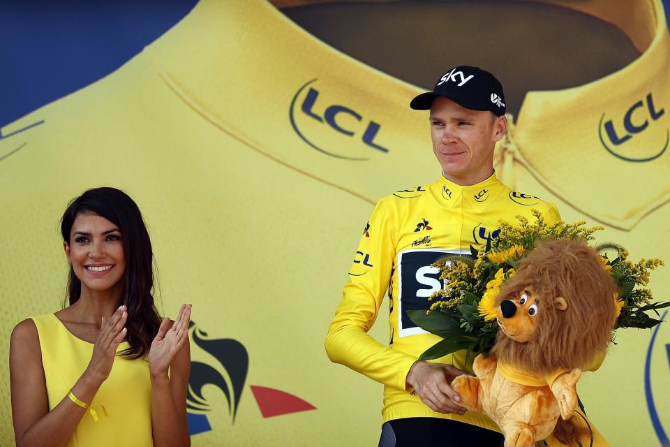 Chris Froome has revealed he feels the race in his own hands now