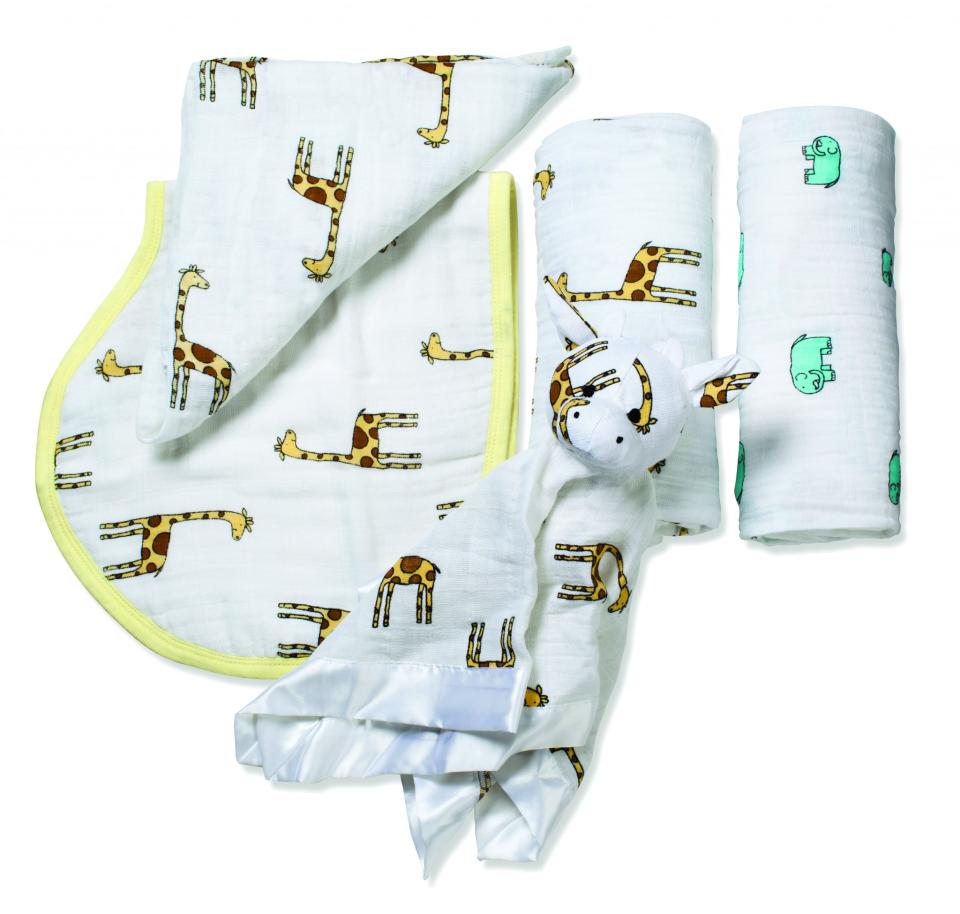 Jungle Jam New Beginnings Gift Set £64.96 aden + anais www.adenandanais.co.uk