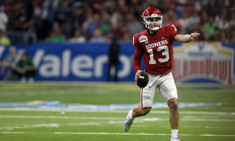 Oklahoma Sooners quarterback Caleb Williams