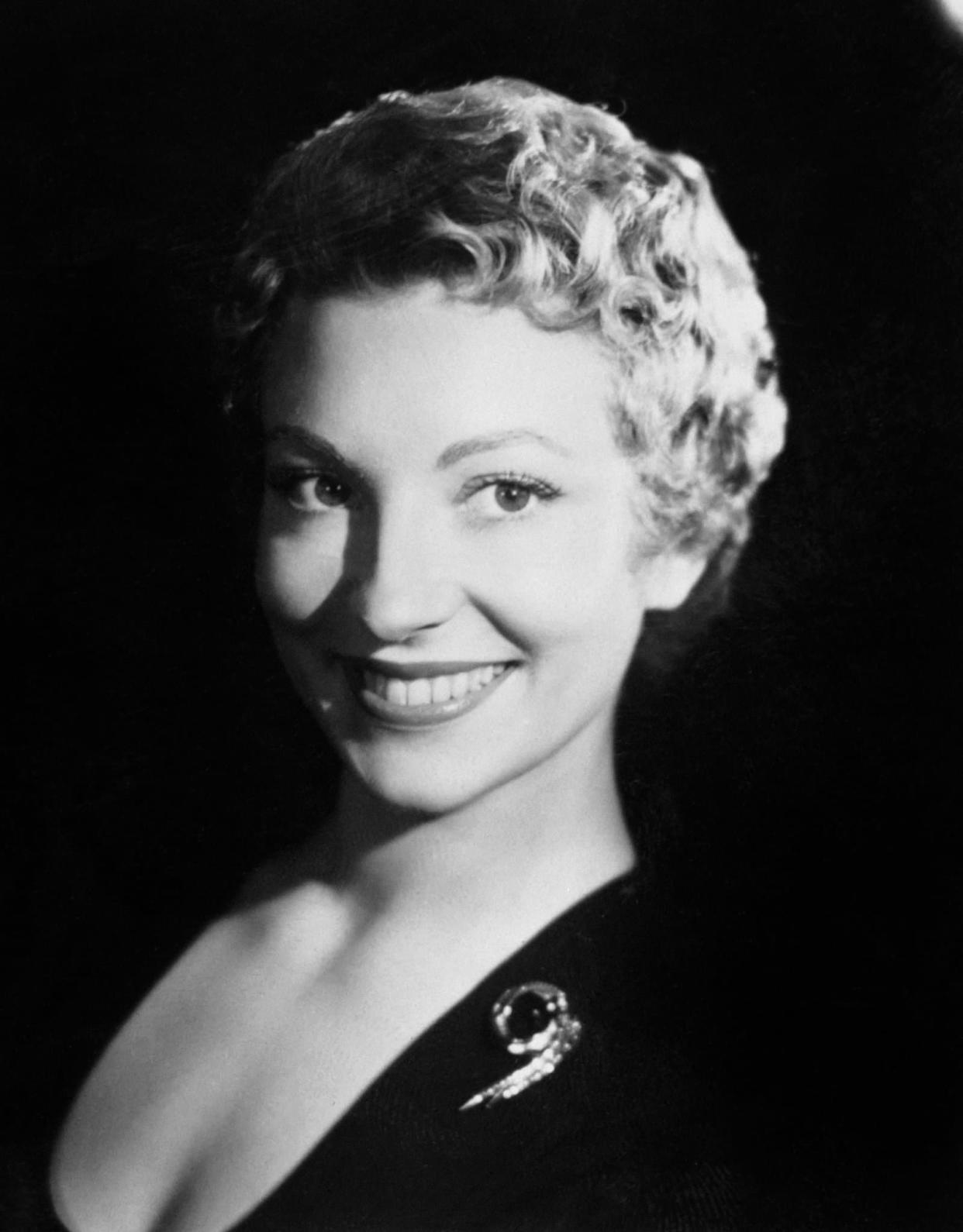 Jacqueline Caurat, speakerine pionnière, star du petit écran et productrice télé des années 1950 à 1980 - AFP