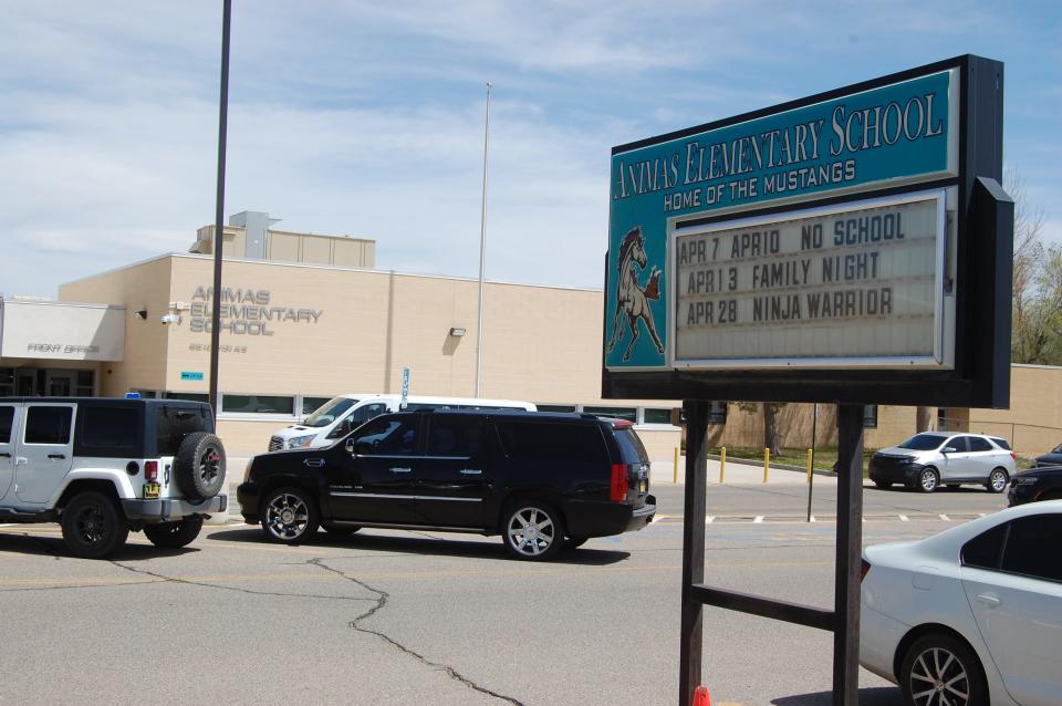 Animas Elementary School in Farmington holds regular family nights at which visitors are fed a simple meal and has initiated a community garden project to supply its families with fresh produce.